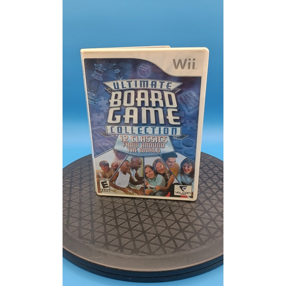 Ultimate Board Game Collection 12 Classics Nintendo Wii 2007 Valcon Games E